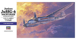 Hasegawa 1/72 Junkers Ju 88G-6 Nachtjäger Plastic Model Kit #1562