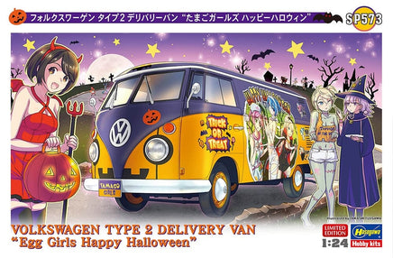 Hasegawa 1:24 Volkswagen Type 2 Delivery Van Halloween 52373 Model Kit Truck Model Kits Hasegawa 