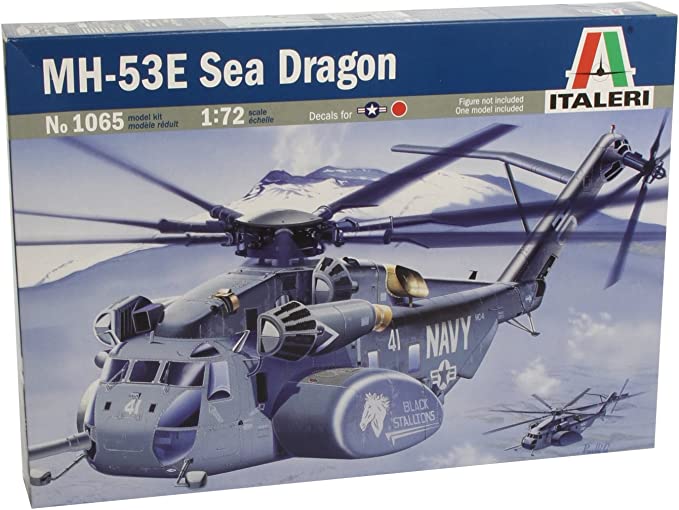 Italeri MH-53E Sea Dragon Helicopter 1:72 1065 Plastic Model Kit