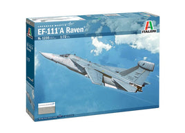 Italeri EF-111A Raven 1:72 1235 Plastic Model Airplane Kit Airplane Model Kits Italeri 