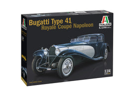 Italeri 1/24 Bugatti Type 41 Royal Coupé Napoleon Car Model Kit #13705