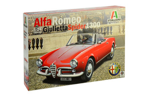 Italeri Alfa Romeo Giulietta Spider 1300 1:24 3653 Model Kit