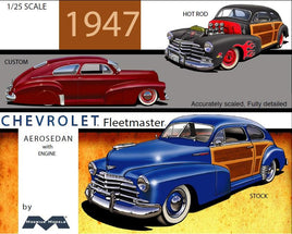 Moebius 2301 1947 Chevrolet Fleetmaster Sedan 1/25 Model Kit