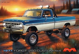 Moebius 1971 Ford F-250 Custom 4x4 1:25 2567 Plastic Model Kit