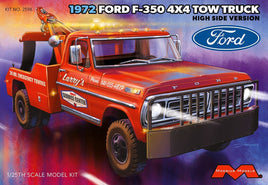 Moebius Model Kits - 1972 Ford F-350 Wrecker 4x4 High Side 1:25 - 2598 Model Kit Truck Model Kit Moebius Models