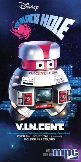 MPC Disney The Black Hole: V.I.N.CENT. Robot (Over 8.5" Tall) 1018 Model Kit