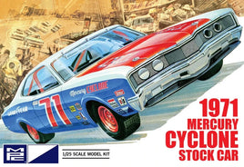 MPC 1971 Mercury Cyclone Stock Car 1:25 1023 Model Kit Car Model Kit MPC 