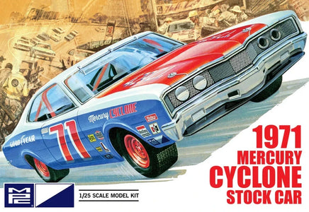MPC 1971 Mercury Cyclone Stock Car 1:25 1023 Model Kit Car Model Kit MPC 
