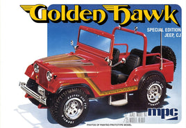 MPC 1981 CJ Golden Hawk Jeep 1:25 986 Plastic Model Kit Car Model Kit MPC 