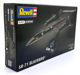 Revell 1/72 SR-71 Blackbird Easy-Click Plastic Model Kit #3652