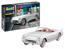 Revell 1953 Chevrolet Corvette Roadster 1:24 7718 Plastic Model Kit Car Model Kit Revell Germany 
