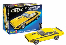 Revell 1/24 1971 Plymouth GTX Street Machine Car Model Kit #14588