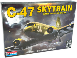 Revell 1/48 C-47 Skytrain w/Paratroopers Aircraft Model Kit #15875
