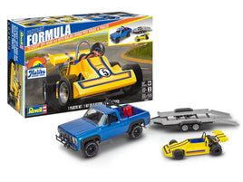 Revell 1978 Chevy 4x4 with trailer and go-kart