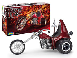 Revell Evil Iron Custom Chopper Trike 1/8 7325 Plastic Model Kit Motorcycle Model Kit Revell USA