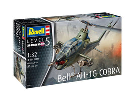Revell Bell AH-1G Cobra Helicopter 1:32 3821 Plastic Model Kit Helicopter Model Kits Revell Germany 