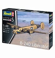 Revell 1/48 B24D Liberator Aircraft 3831 Plastic Model Airplane Kit Airplane Model Kits Revell Germany 