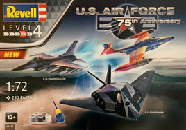 Revell USAF 75th Anniversary Gift Set - 3 Kits 5670 Model Kits
