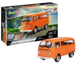 Revell 1/24 VW T2 Micro Bus (Snap) 7667 Plastic Model Kit Truck Model Kit Revell Germany 