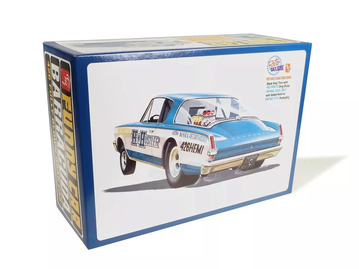AMT 1966 Plymouth Barracuda Funny Car 125 1464 Plastic Model Race Car