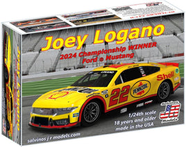 Salvinos Joey Logano 2024 NASCAR Ford Mustang Championship Winner (Ltd Prod) 1/24 Model Kit