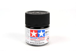 Tamiya Acrylic Mini XF-1 Flat Black 10ml Bottle #81701