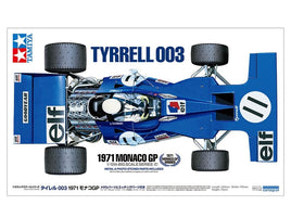 Tamiya TYRRELL 003 1971 MONACO GP 1/12 12054 Plastic Model Kit w/Photo-Etch Race Car Model Kit Tamiya 