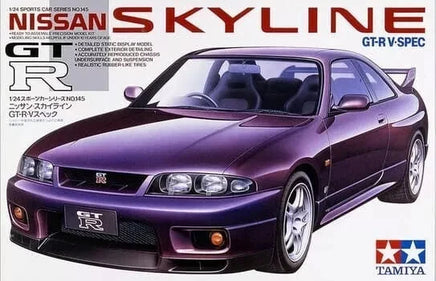 Tamiya Nissan Skyline Gt-R V.Spec 1:24 24145 Plastic Model Kit Car Model Kit Tamiya 