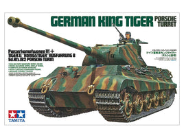 Tamiya King Tiger "Porsche Turret" 1:35 35169 Plastic Model Kit