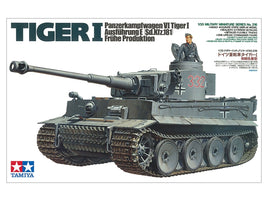 Tamiya 1/35 German Tiger I Early Production Plastic Model Kit #35216