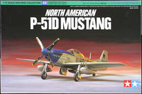 Tamiya 1/72 P-51D Mustang Plastic Model Kit #60749