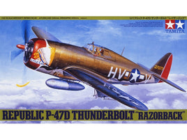 Tamiya Republic P-47D Thunderbolt 1:48 61086 Plastic Model Airplane Kit