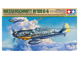 Tamiya Messerschmitt Bf 109 G-6 1:48 61117 Plastic Model Airplane Kit