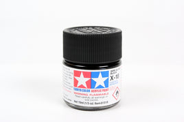 Tamiya Acrylic Mini X-18 Semi Gloss Black 10ml #81518