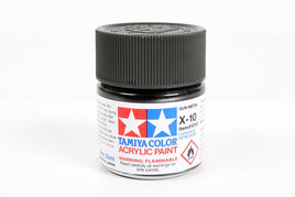 Tamiya Acrylic Mini X-10 Gun Metal 10ml Bottle #81510