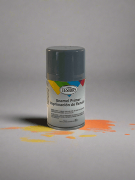 Testors Enamel Semi Gloss Gray Primer 1237 3oz Spray Can Spray Paint Testors 
