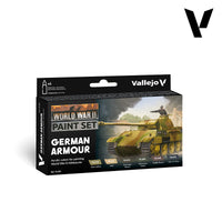 Vallejo WWII German Armour Paint Set #70205