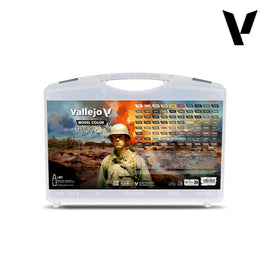 Vallejo Model Color Military Paint Set packaging on a white background