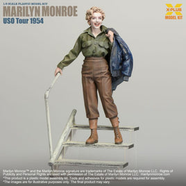 X-Plus Models 1/8 Marilyn Monroe USO Tour 1954 Figure Model Kit #200245