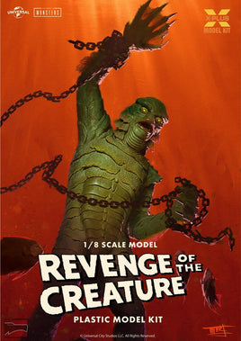 X-Plus Models Revenge of the Creature from the Black Lagoon 1:8 411-2 Model Kit Figure Model Kits X-Plus Models 