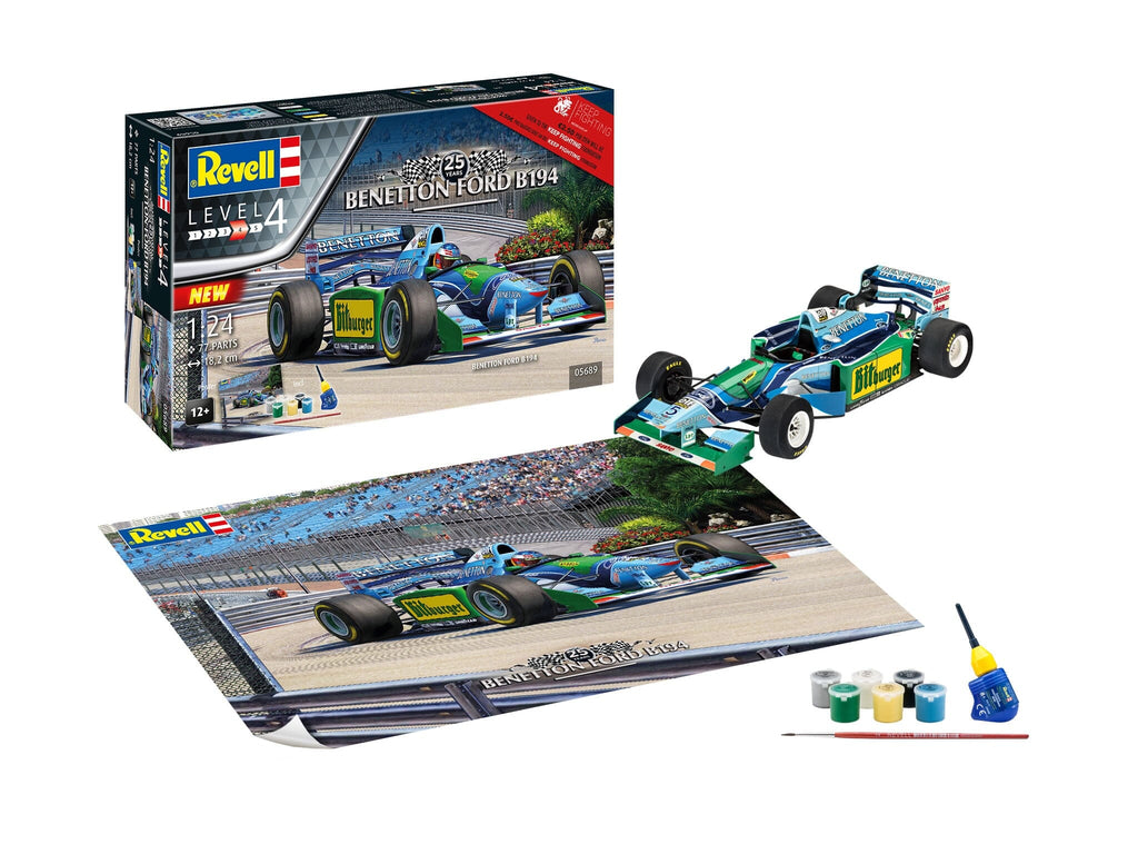 Revell Germany Benetton Ford B194 25 Years 1:24 5689 Plastic Model Kit