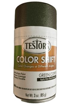 Testors Colorshift Green Copper 3 oz Spray Can 340911 Paint Testors 