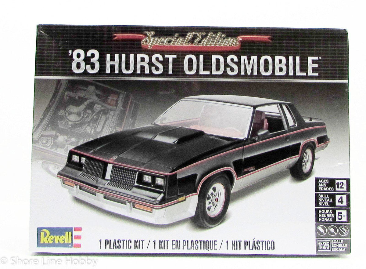 Revell 1983 Hurst Oldsmobile 85-4317 1/25 Plastic Car Model Kit| Shore ...