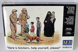 Modern Soldiers & Afghan Civilians Master Box #35159 1/35 New Model Kit - Shore Line Hobby