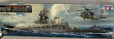 USS New Jersey BB-62 Battleship Tamiya #78028 1/350 Scale New - Shore Line Hobby