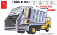 Ford C-900 Gar Wood Load Packer Garbage Truck - Plastic Model Kit 1/25 1247