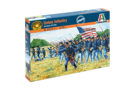 Italeri Union Infantry American Civil War 1/72 6177 Plastic Model Kit Plastic Model Kit Italeri 