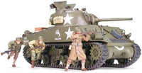 Tamiya M4A3 Sherman Tank 75MM 1:35 35250 Plastic Model Kit Military Model Kits Tamiya 