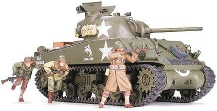 Tamiya M4A3 Sherman Tank 75MM 1:35 35250 Plastic Model Kit Military Model Kits Tamiya 