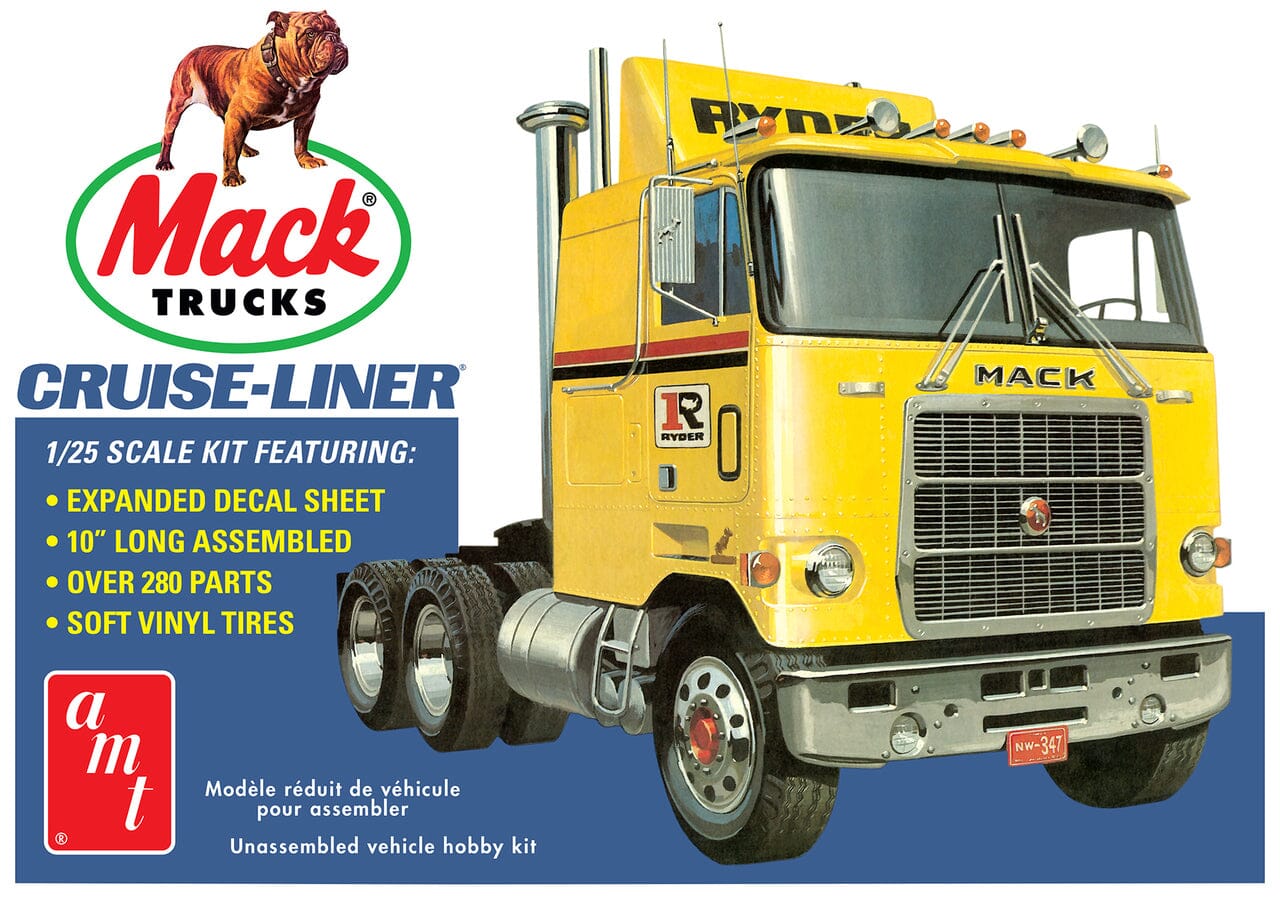 Plastic clearance model trucks